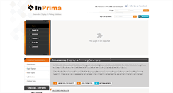 Desktop Screenshot of inprima.com.cy